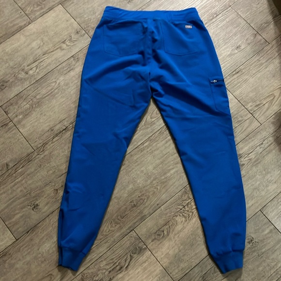 Figs Medium Tall Zamora Bottoms in Royal Blue - Picture 3 of 3